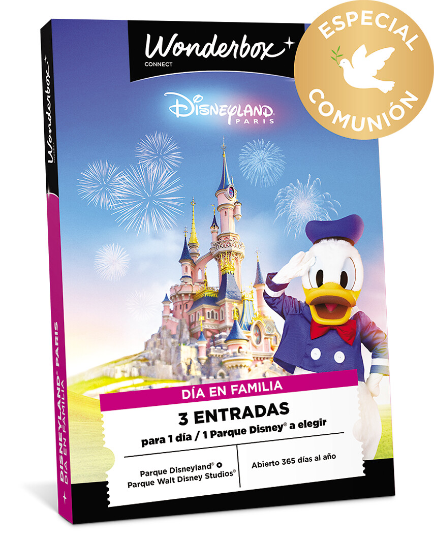 Especial Comunión: Disneyland París en Familia 1 día / 1 parque