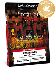 Especial Comunión: Puy du Fou España - 2 Adultos y 1 Niño