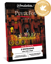 Especial Comunión: Puy du Fou España - 2 Adultos y 1 Niño