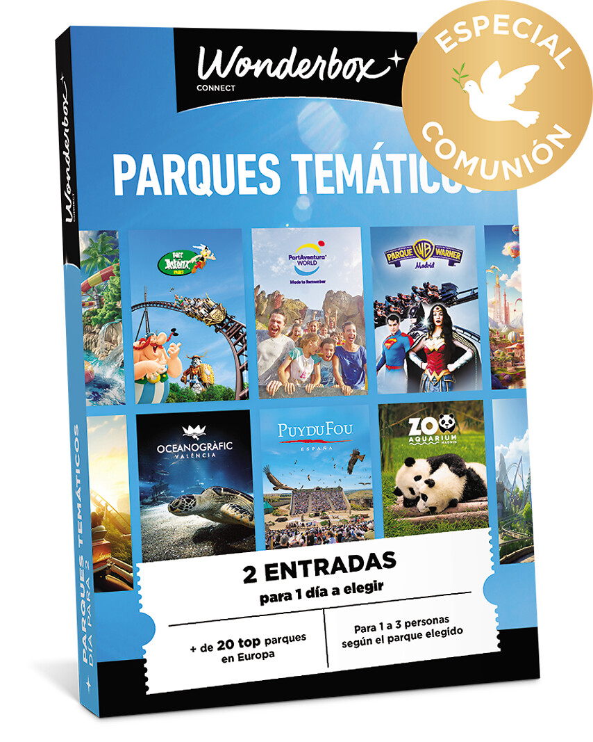 Especial Comunión: 100% Parques Temáticos – Día de sensaciones