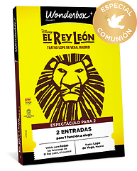 Especial Comunión: El Rey León - 2 entradas