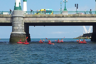 Kayaks individuales en Donostia (Gipuzkoa)