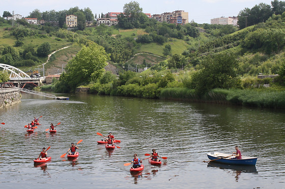 Kayaks individuales en Donostia (Gipuzkoa)