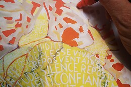 Atelier peinture L'image écriture