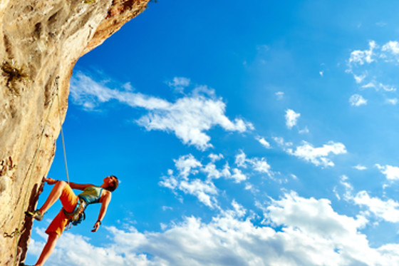 Bautismo de escalada y rápel en Polentinos (Palencia)