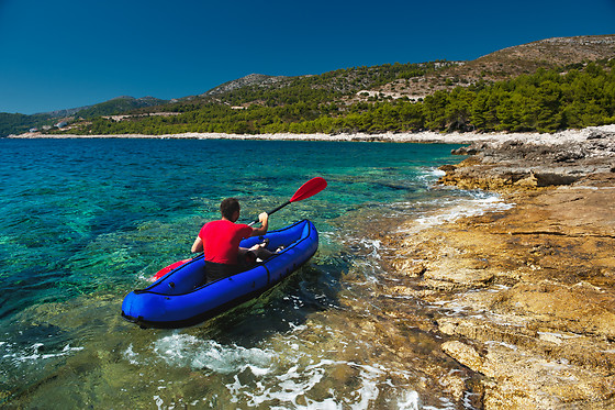 Kayaks individuales en Roses (Girona)