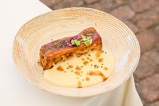Una comida o cena gourmet para 2 en Restaurante Arrabal en Madrid