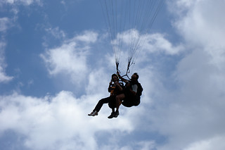 Un vuelo en parapente biplaza para 2 en Parapente Factory en Conil de la Frontera (Cádiz)