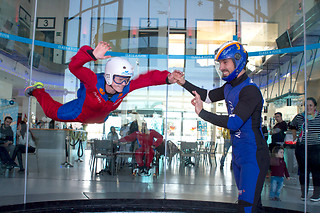 Túnel de viento Madrid Fly en Las Rozas (Madrid)