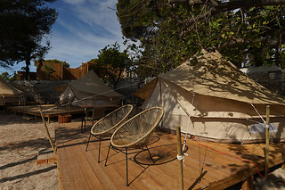 Dos noches en tienda para 2 en Camping Alfacs en Alcanar (Tarragona)