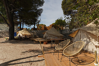 Dos noches en tienda para 2 en Camping Alfacs en Alcanar (Tarragona)