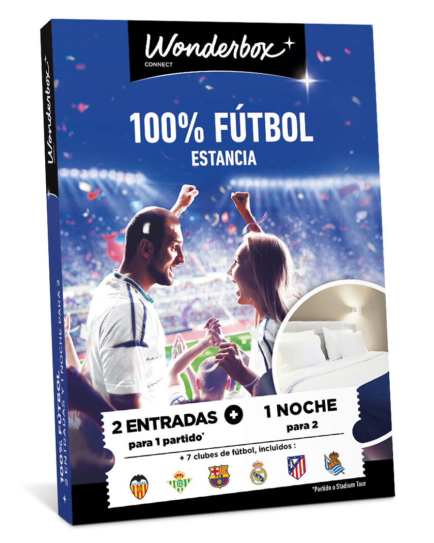 100% Fútbol – 1 partido + 1 noche