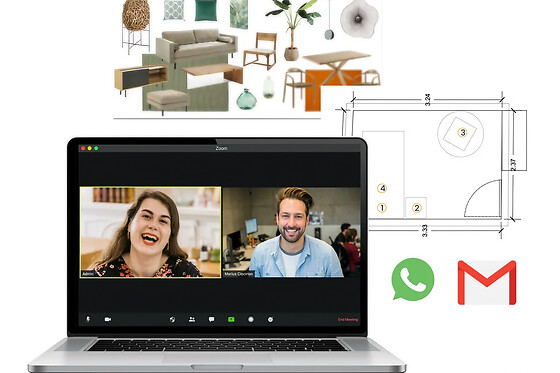 Un servicio online de eDesign para una estancia del hogar en España