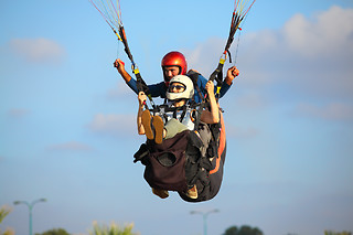 Vuelo en parapente