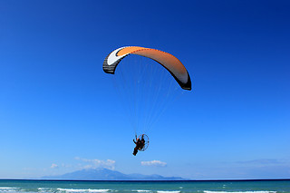 Vuelo en parapente