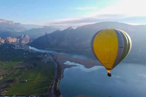 Vuelo en globo en Santpedor (Barcelona)