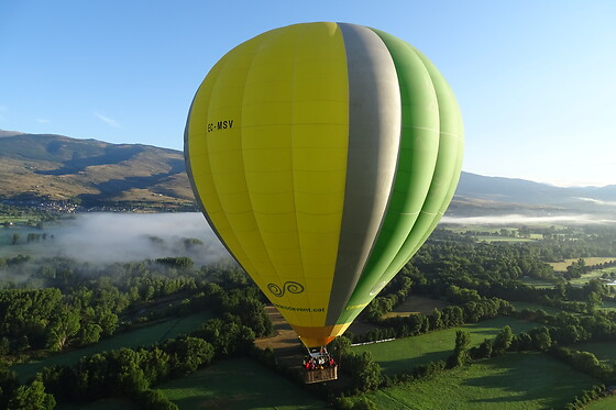Vuelo en globo en Santpedor (Barcelona)