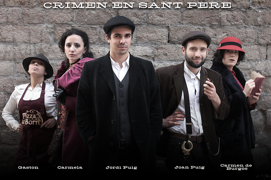 Gymkhana Crimen en Sant Pere en Barcelona