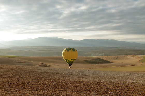 Vuelo en globo por la provincia de Segovia Cirros en Segovia