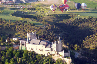 Vuelo en globo por la provincia de Segovia Cirros en Segovia