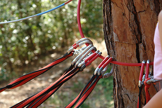 Circuito de aventura entre los árboles en Arenys de Munt (Barcelona)