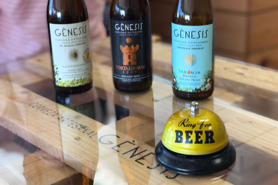 Cerveza Génesis en Fávara (Valencia)
