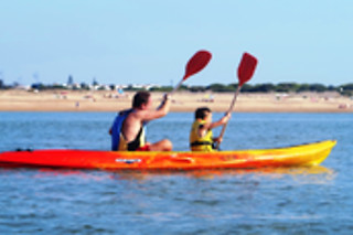 Alquiler de kayak doble en Chiclana (Cádiz)