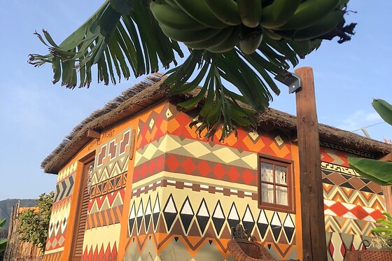 Dos noches en cabaña ecológica para 2 en Afrikant Krisant Tenerife en Arafo (Tenerife)