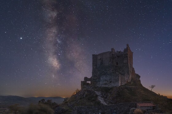 Una ruta privada hacia las Estrellas para 2 en Astrogata en Robledillo de Gata (Cáceres)
