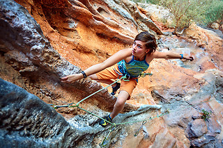 Vía ferrata y circuito de arborismo en Villanueva del Trabuco (Málaga)