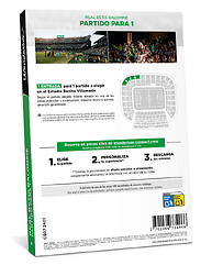 Real Betis Balompié - 1 entrada