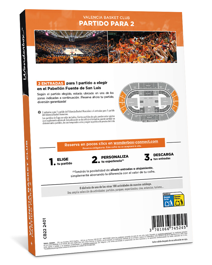 Valencia Basket - 2 entradas