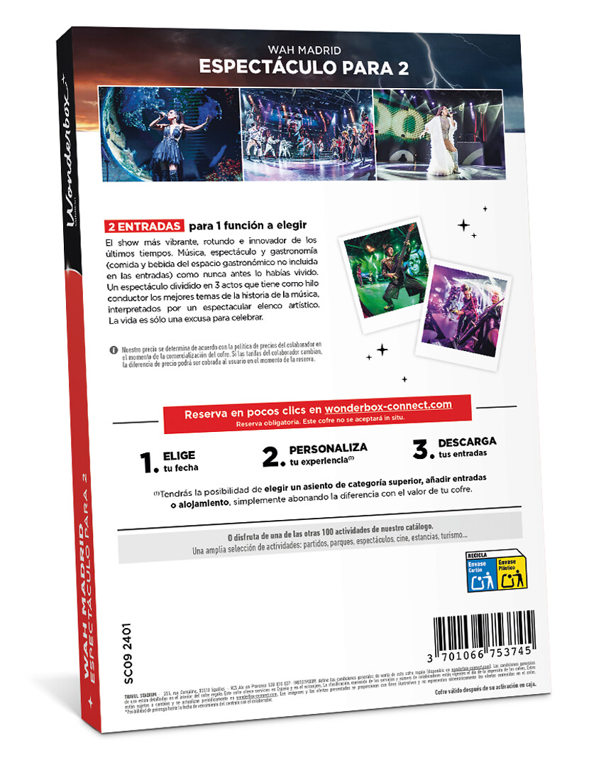 WAH - 2 entradas